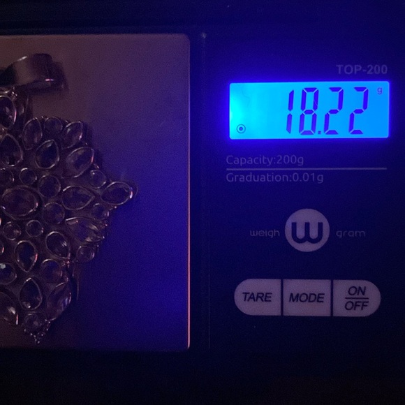 Amethyst Spinal Statement Pendant Sterling Silver - Picture 6 of 15